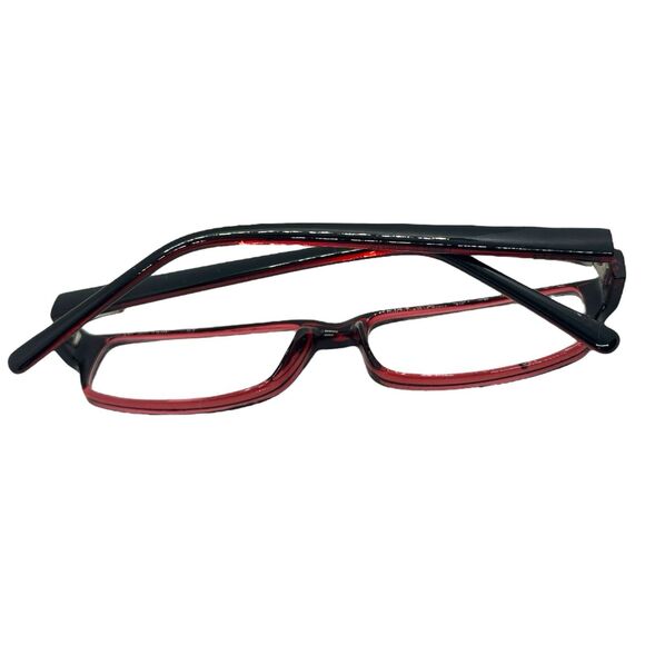 Enhance Eyewear 3893 CE Black/Burgundy 51-17-140 Full Rim Eyeglasses Frame - Picture 5 of 15